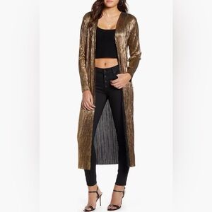 All in Favor Plissé Duster